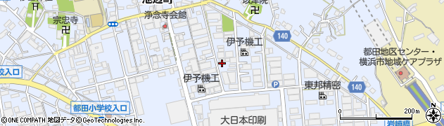 神奈川県横浜市都筑区池辺町3444周辺の地図