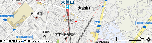 クリーニングショップミヨシファミーユ店周辺の地図