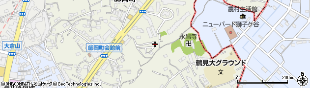 神奈川県横浜市港北区師岡町407周辺の地図