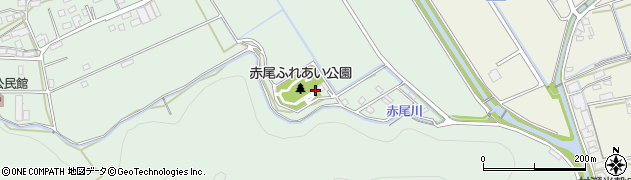 岐阜県山県市赤尾118周辺の地図