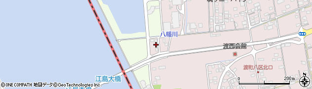 鳥取県境港市渡町3845周辺の地図