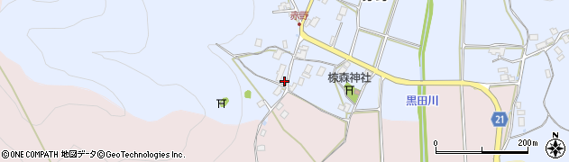 京都府舞鶴市赤野361周辺の地図