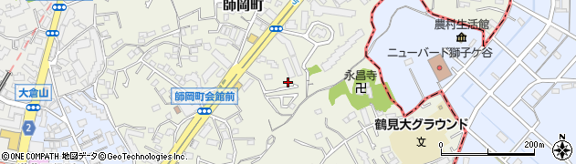 神奈川県横浜市港北区師岡町412周辺の地図