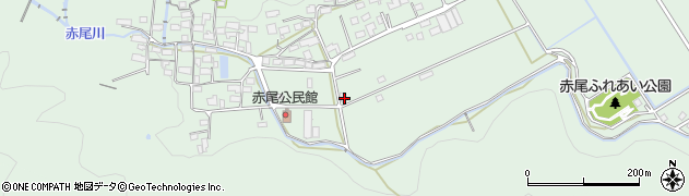 岐阜県山県市赤尾191周辺の地図