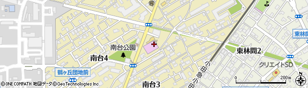神奈川県相模原市南区南台周辺の地図