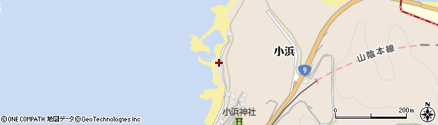 鳥取県東伯郡湯梨浜町小浜911周辺の地図