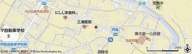 長野県下伊那郡喬木村843-6周辺の地図
