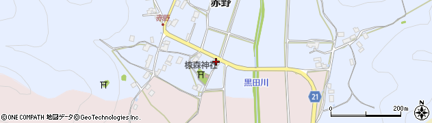 京都府舞鶴市赤野643周辺の地図