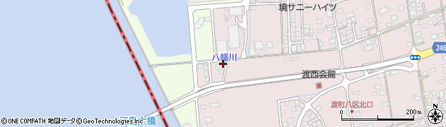 鳥取県境港市渡町3852周辺の地図