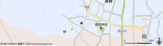 京都府舞鶴市赤野363周辺の地図