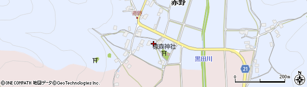 京都府舞鶴市赤野328周辺の地図
