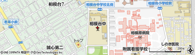 神奈川県相模原市南区桜台20周辺の地図