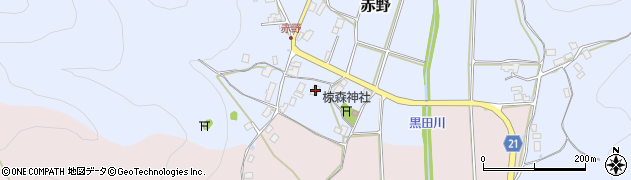 京都府舞鶴市赤野330周辺の地図