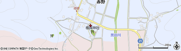 京都府舞鶴市赤野640周辺の地図