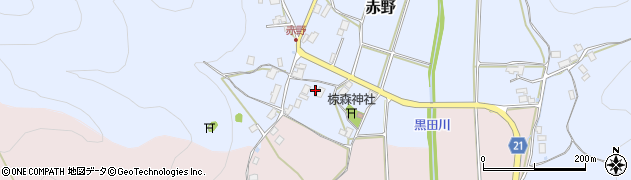 京都府舞鶴市赤野339周辺の地図