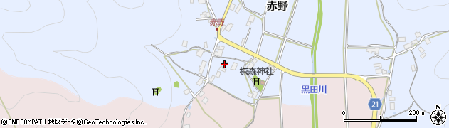 京都府舞鶴市赤野340周辺の地図