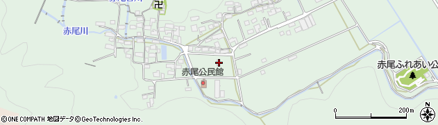 岐阜県山県市赤尾805周辺の地図