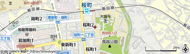 飯田クリーン有限会社周辺の地図
