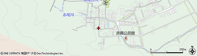 岐阜県山県市赤尾887周辺の地図