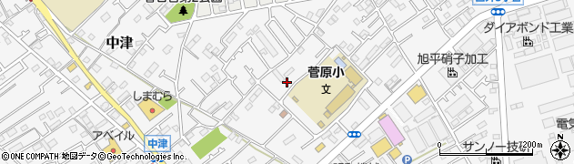 神奈川県愛甲郡愛川町中津1092周辺の地図