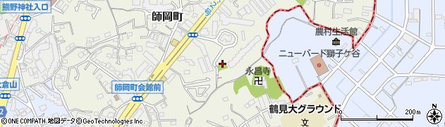 師岡南谷戸第二公園周辺の地図