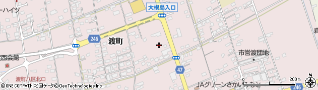 鳥取県境港市渡町2742-1周辺の地図
