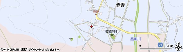 京都府舞鶴市赤野368周辺の地図