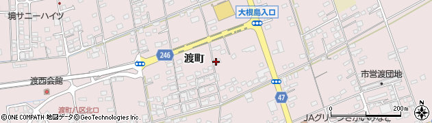 鳥取県境港市渡町2704周辺の地図