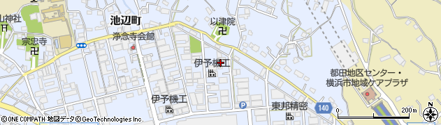 神奈川県横浜市都筑区池辺町3366周辺の地図