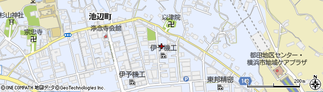 神奈川県横浜市都筑区池辺町3417周辺の地図