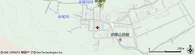 岐阜県山県市赤尾922周辺の地図