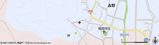 京都府舞鶴市赤野372周辺の地図
