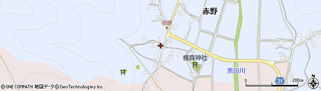 京都府舞鶴市赤野365周辺の地図
