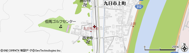 兵庫県豊岡市九日市上町202周辺の地図