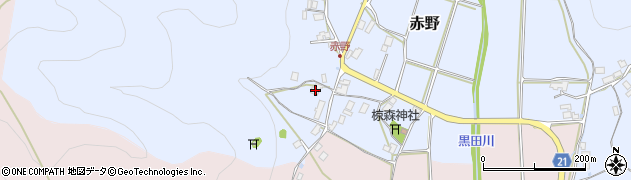 京都府舞鶴市赤野367周辺の地図