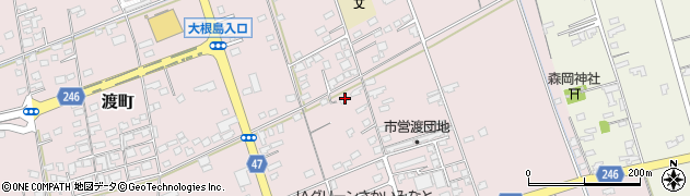 鳥取県境港市渡町1933周辺の地図