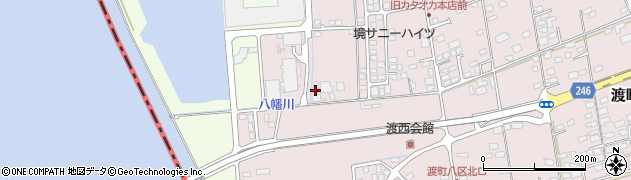 鳥取県境港市渡町3103周辺の地図