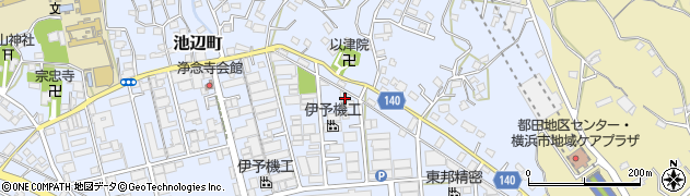 神奈川県横浜市都筑区池辺町3365周辺の地図
