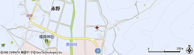 京都府舞鶴市赤野126周辺の地図