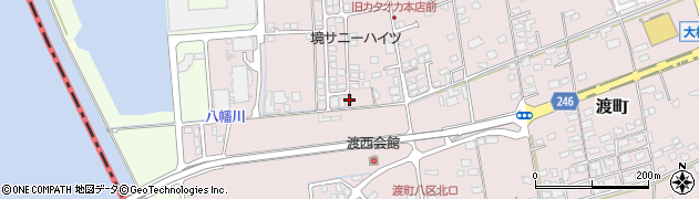 鳥取県境港市渡町3272周辺の地図