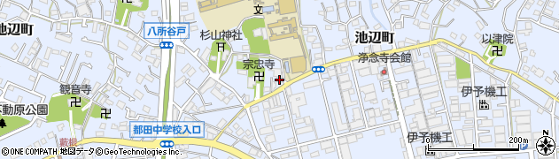 神奈川県横浜市都筑区池辺町2696周辺の地図