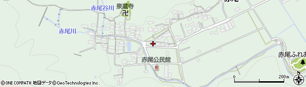岐阜県山県市赤尾781周辺の地図