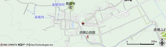 岐阜県山県市赤尾782周辺の地図