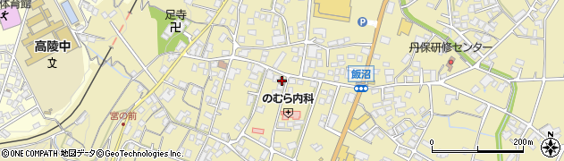 上郷郵便局周辺の地図