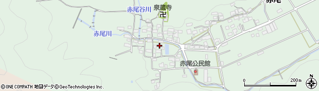 岐阜県山県市赤尾919周辺の地図