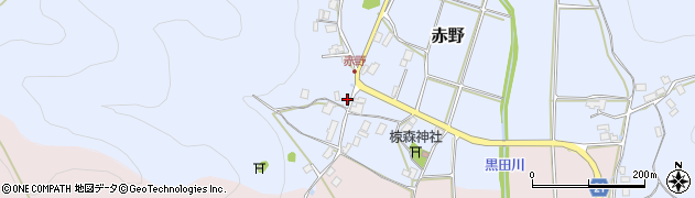 京都府舞鶴市赤野394周辺の地図