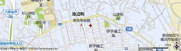 神奈川県横浜市都筑区池辺町3516周辺の地図