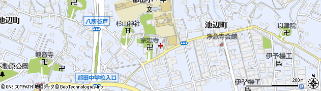 神奈川県横浜市都筑区池辺町2707周辺の地図