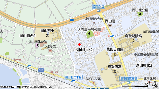 〒680-0946 鳥取県鳥取市湖山町の地図