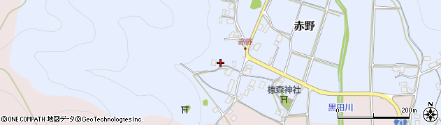 京都府舞鶴市赤野390周辺の地図